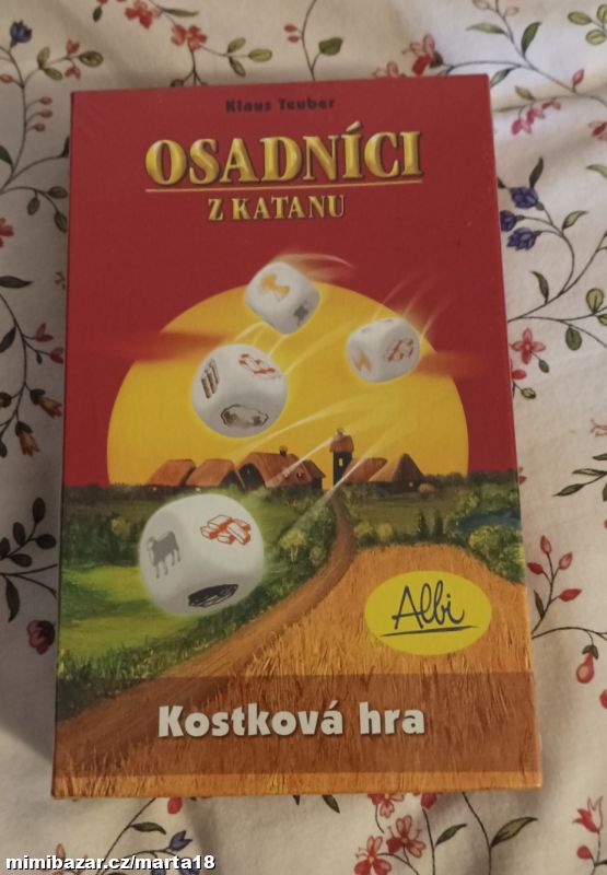 Osadníci z katanu kostková hra