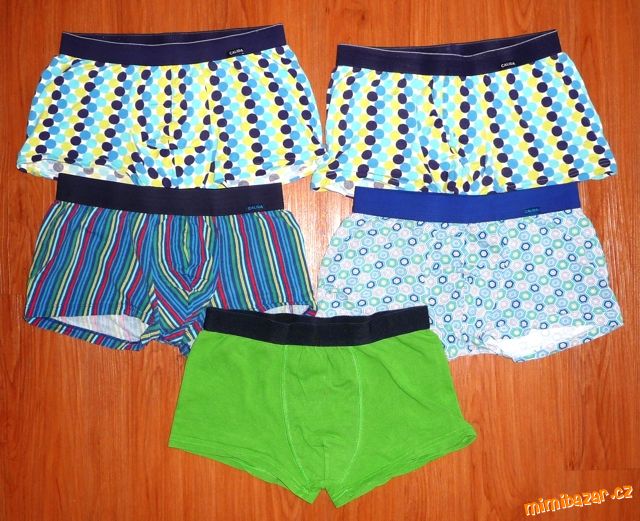 Boxerky 5ks, vel. 164 a více