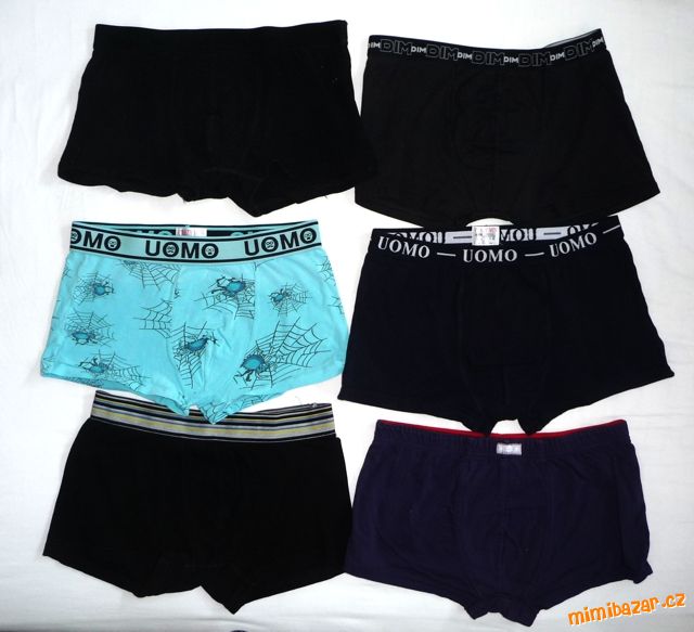 Bavlněné boxerky 6ks