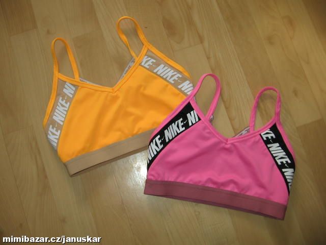 2x dámský sportovní top / podprsenka Nike Dri-Fit