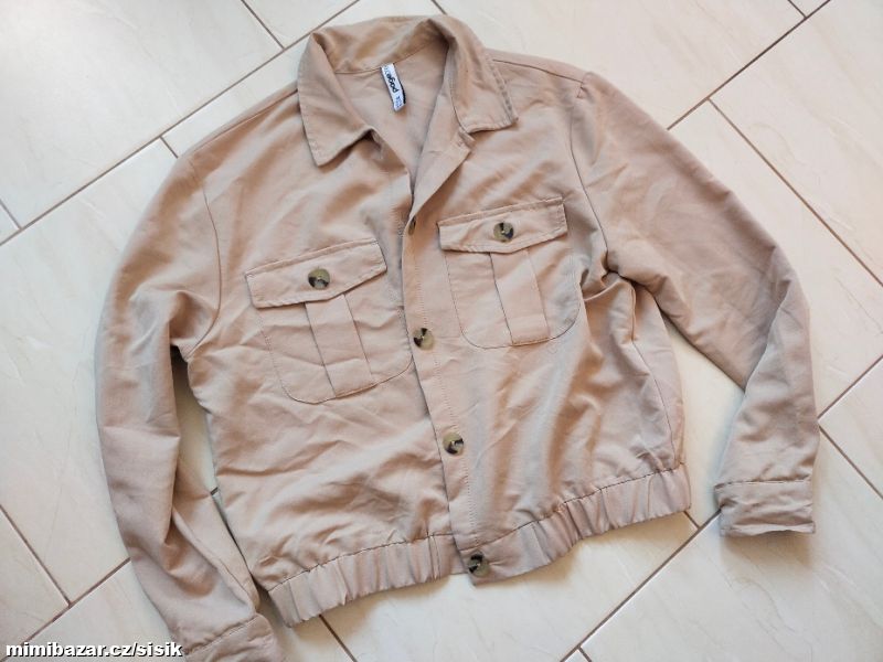 Dívčí jarní / letní košilová bunda