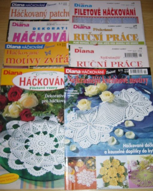 Sešity pro milovnice háčkování