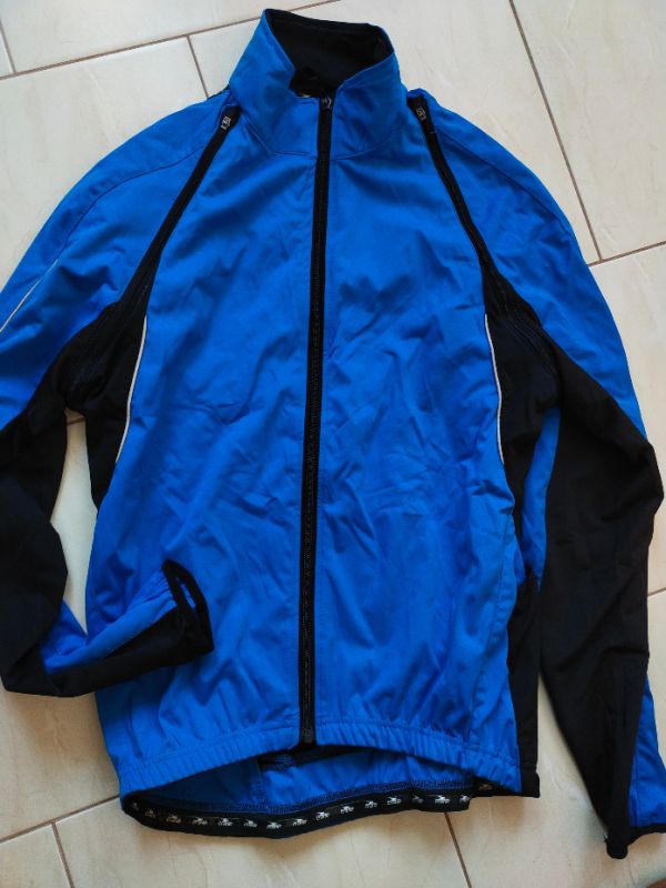 Cyklistická softshellová bunda Crane (2v1)