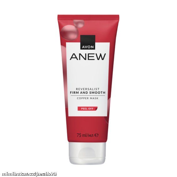 Měděná slupovací pleťová maska Anew