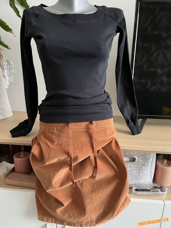 pružná manžestrová sukně TCM