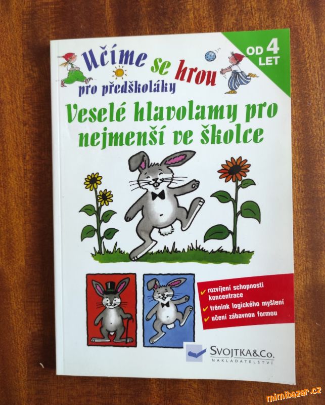 Svojtka Učíme se hrou pro předškoláky Veselé hlavo