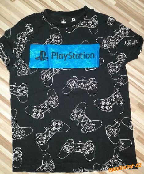 Playstation tričko vel. 146/152