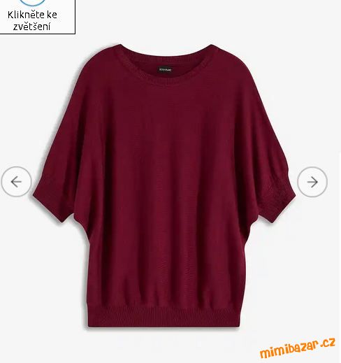 Fialový svetr BONPRIX vel. M/L