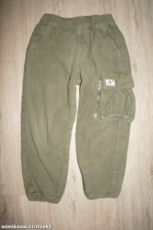 ZARA manšestrové kalhoty vel.116