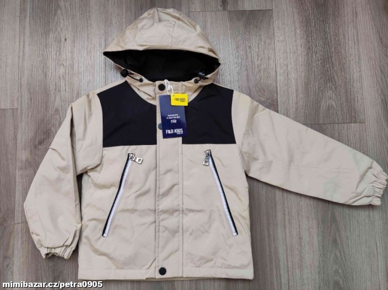 Jarní nepromokavá bunda 134/140