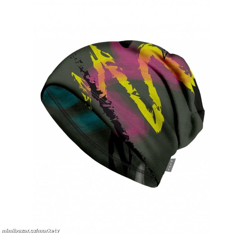 Unuo fleecová čepice Fantazie khaki