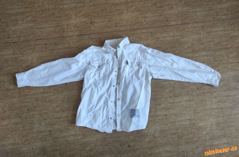 Riflová košile vel. 140