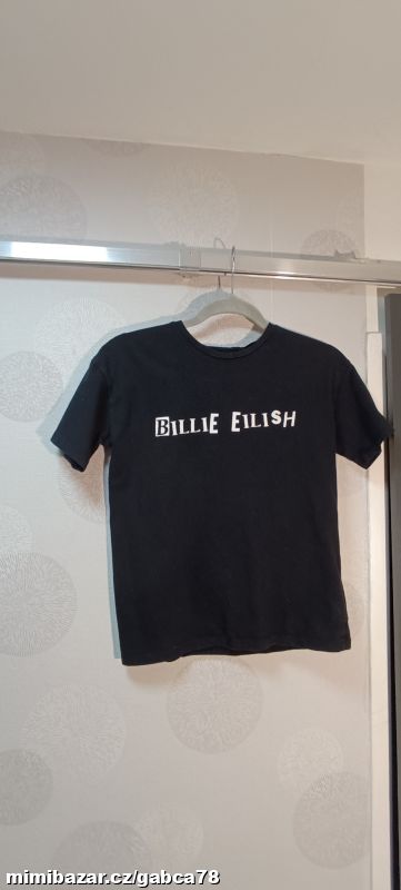 Tričko Billie Eilish vel 134/140