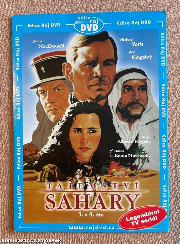 DVD_TAJEMSTVÍ SAHARY - díll 3 + 4