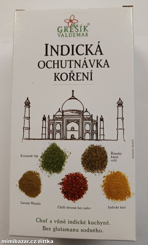 Indická ochutnávka koření