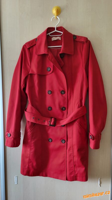 Kabátek jaro/podzim červený