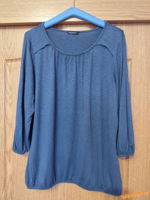 modré dámské triko zn. BIANCA vel. 44