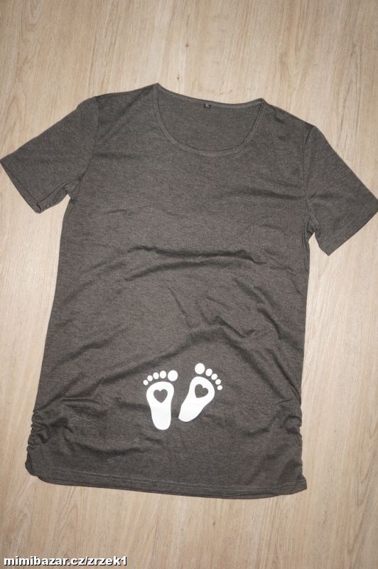 Těhotenské tričko vel.XL