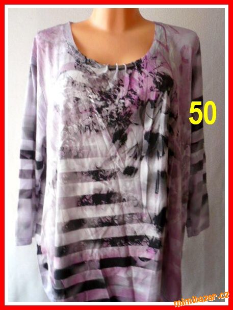 HALENKA TRIČKO PRUŽNÉ vel. 50
