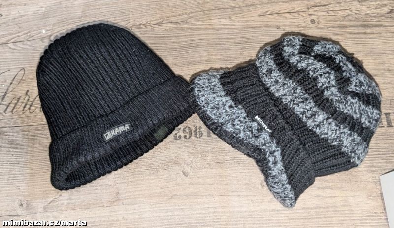 2 x čepice