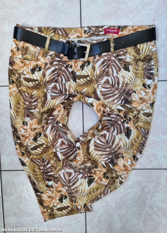 Pružné 3/4 kalhoty STOOKER-46(48)