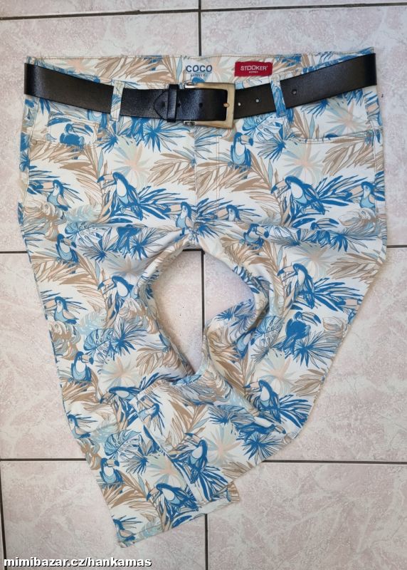 Pružné 3/4 kalhoty STOOKER-44-46(48)