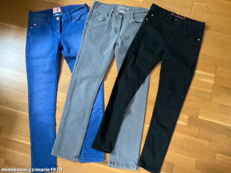 Kalhoty rifle džíny modré šedé černé