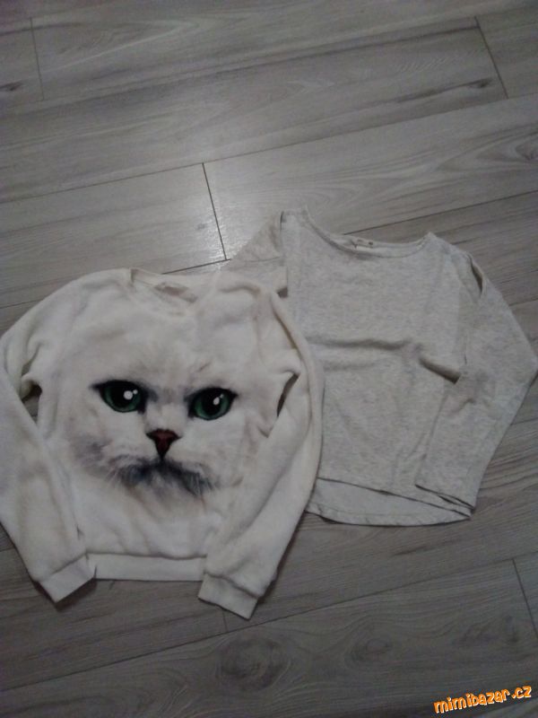 Mikiny H&M vel. 10-12 let