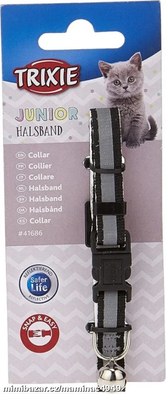 Prodám nový obojek pro koťata TRIXIE s rolničkou