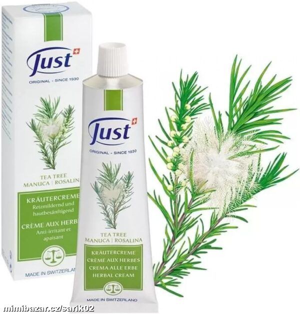 tea tree s manukou just- pův. cena 530 kč