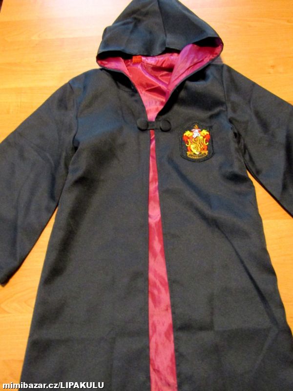 KOSTÝM - PLÁŠŤ HARRY POTTER VEL.116-122
