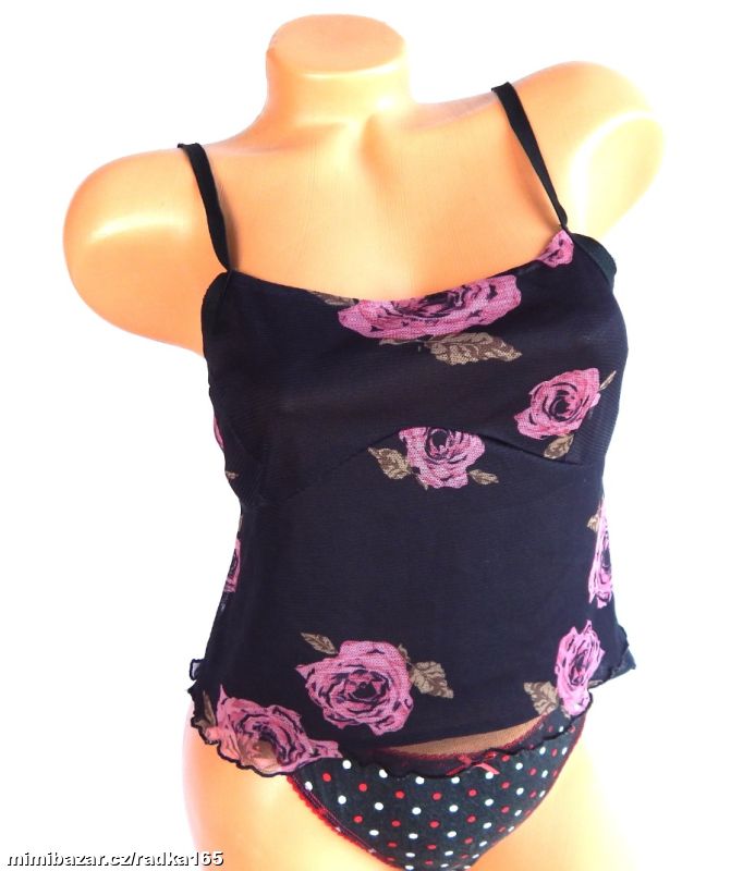 Crop top s podšívkou vel.S