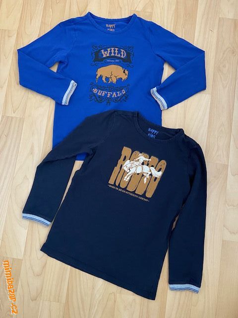 2x tríčo s dlouhým rukávem zn.Tchibo