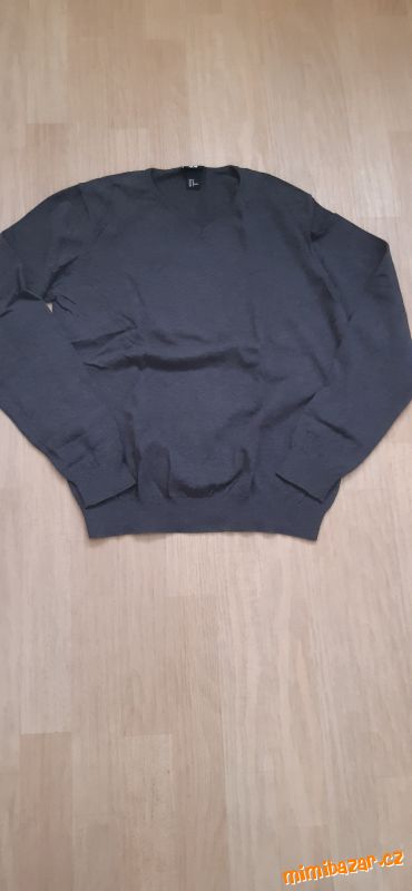 Krásný luxusní svetr, 100% bavlna – H&M