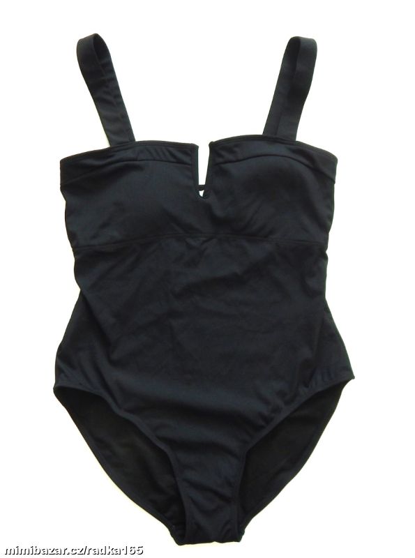 Modní jemně žebrované plavky vel.46 ...rezervé