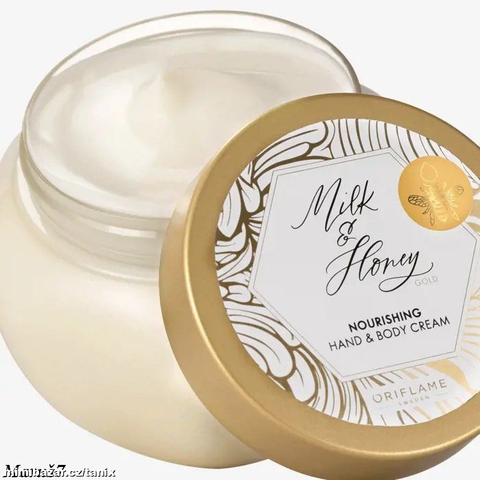 VYŽIVUJÍCÍ KRÉM NA RUCE A TĚLO Milk & Honey Gold