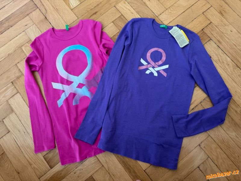 Benetton trička dívčí vel. 3XL nenošená!