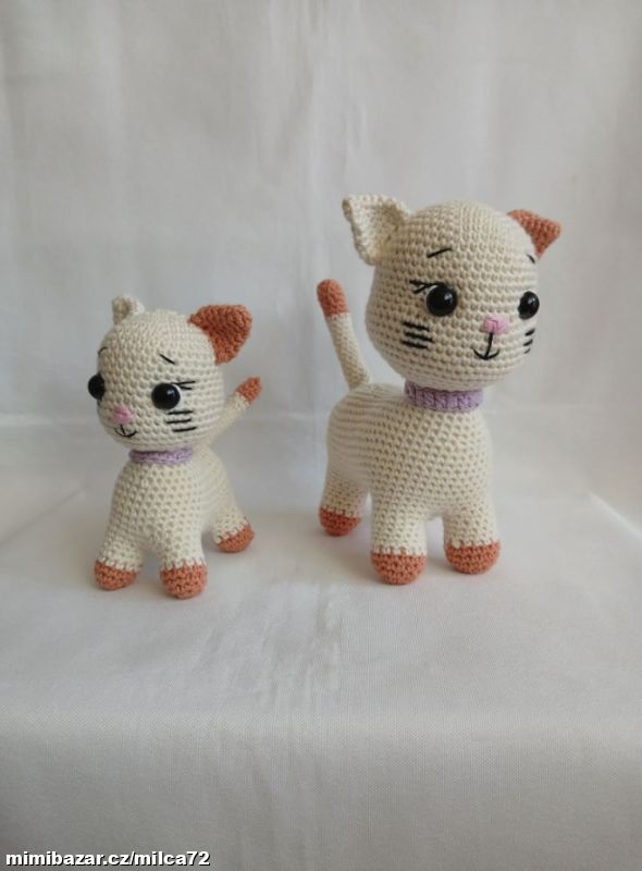 Kočička Micka a koťátko