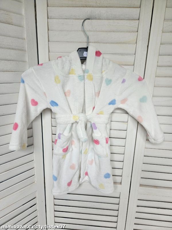 Mikroplyš župan 2 roky 70614