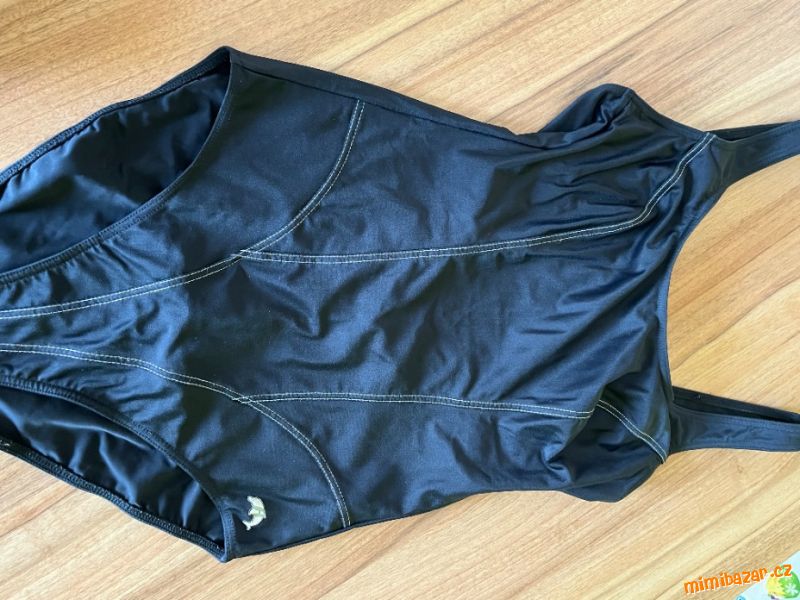 Dámské jednodílné černé plavky 38 - ANITA