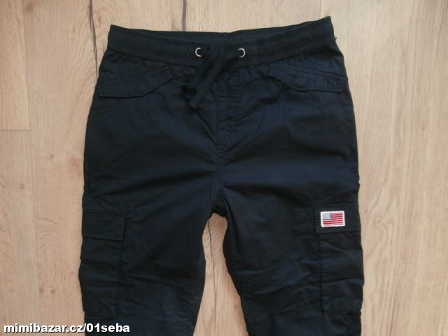 Nové modré kalhoty oteplené H&M vel.158 !!!!!!