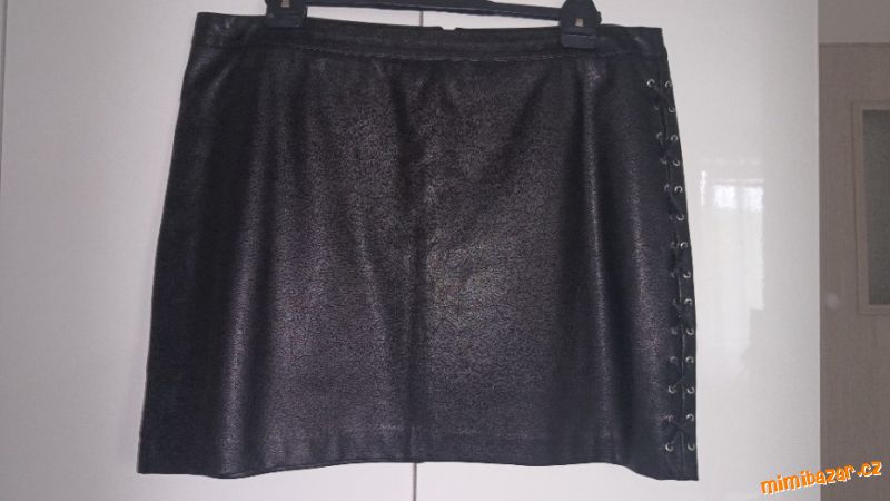 Koženková sukně