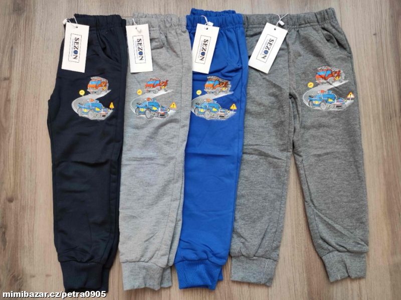 Tepláky policie/hasiči 98, 104, 110, 116, 122, 128