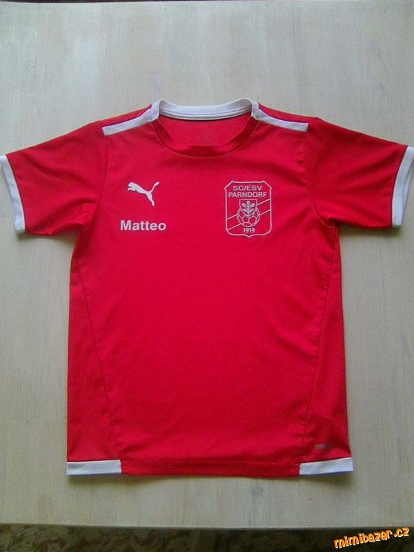 Parádní sportovní dres , PUMA, ZÁNOVNÍ, 7-8 let