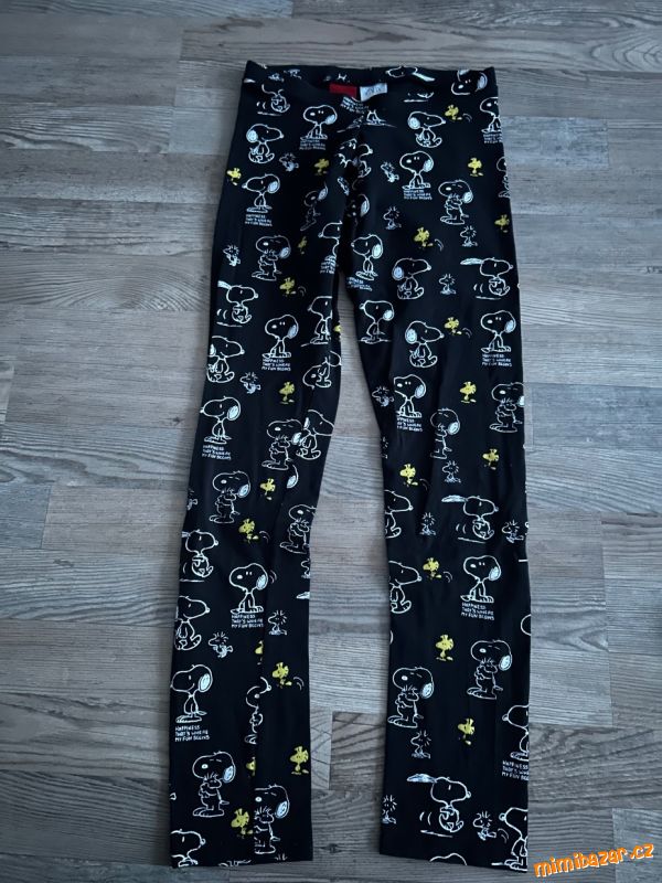 ZARA legíny se SNOOPYM