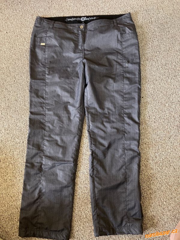 Šusťákové kalhoty s podšívkou