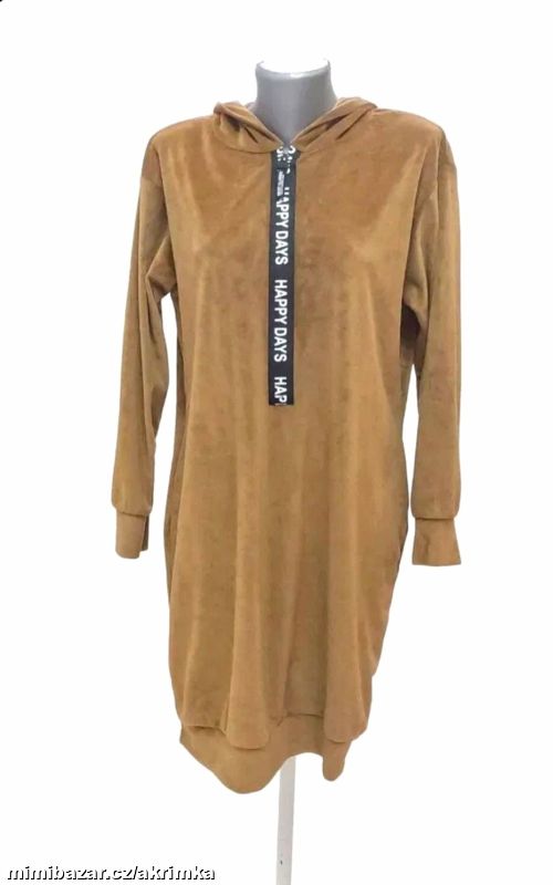 Teplá šato-mikina vel L-XL