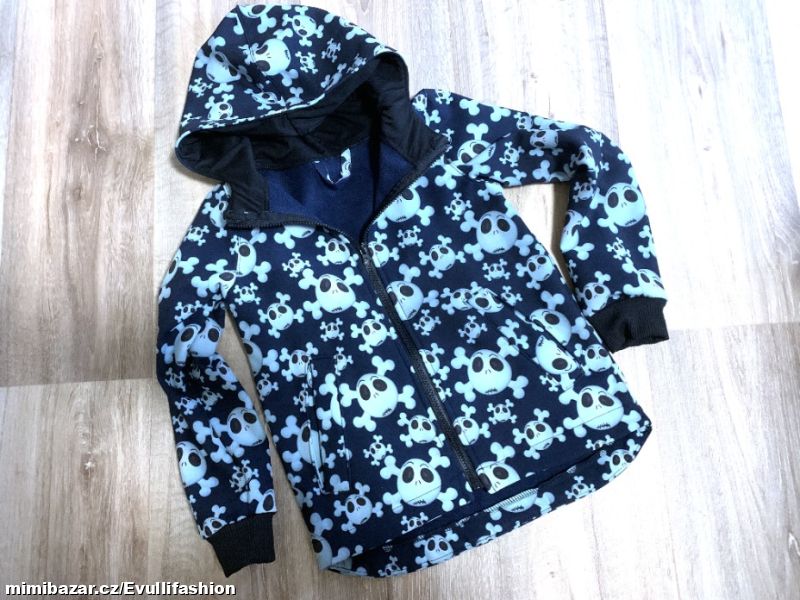 Softshellová bunda vel. 5-6 let