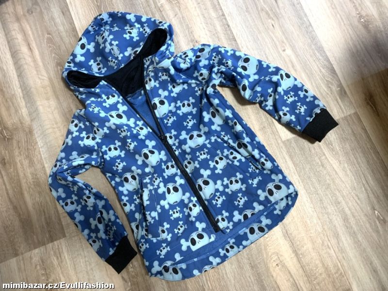 Softshellová bunda vel. 5-6 let