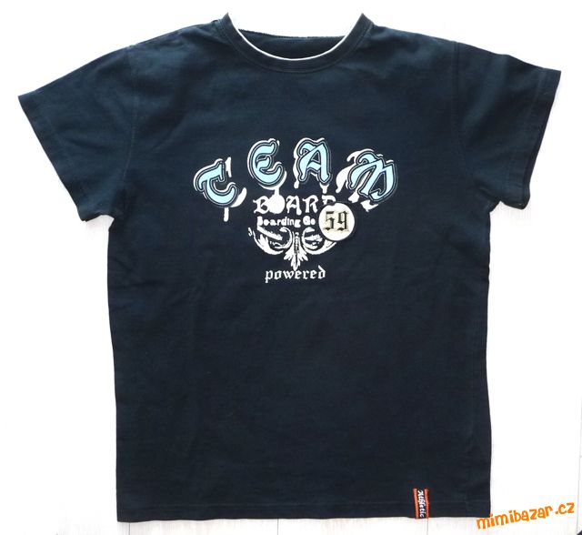 Modré chlapecké tričko